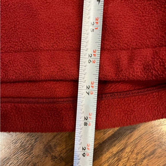 Duluth Trading men’s full zip fleece jacket size small burnt red orange nice! - Picture 11 of 13